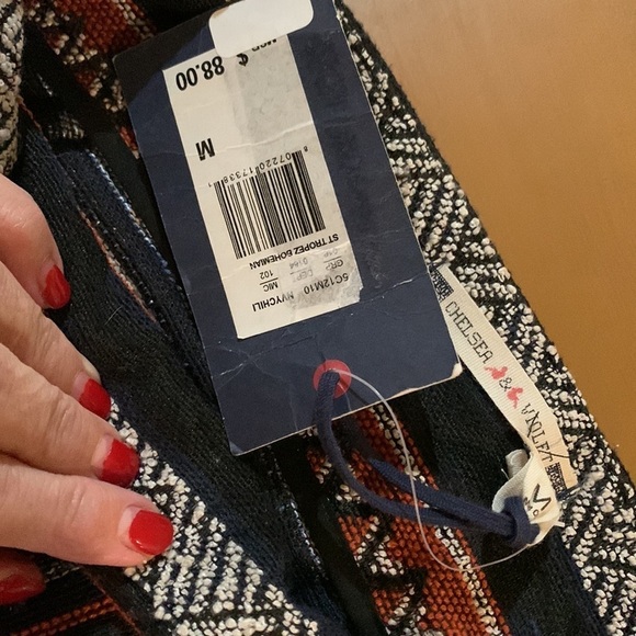 Chelsea & violet Saint Tropez bohemian skirt. NWT. M - Picture 4 of 11